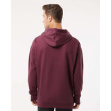 Independent Trading Co. - Midweight Hooded Sweatshirt - SS4500 - Maroon