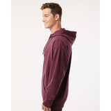 Independent Trading Co. - Midweight Hooded Sweatshirt - SS4500 - Maroon