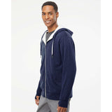 Independent Trading Co. - Sherpa-Lined Hooded Sweatshirt - EXP90SHZ - Navy Heather