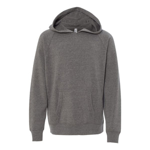 Independent Trading Co. - Youth Lightweight Special Blend Raglan Hooded Sweatshirt - PRM15YSB - Nickel