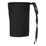 Q-Tees - Waist Apron with Pockets - Q2115 - Black