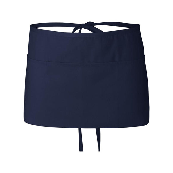 Q-Tees - Waist Apron with Pockets - Q2115 - Navy