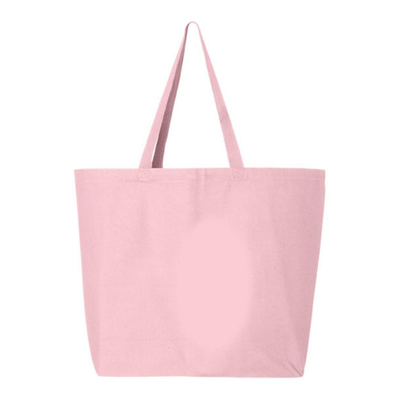 Q-Tees - 25L Jumbo Tote - Q600 - Light Pink