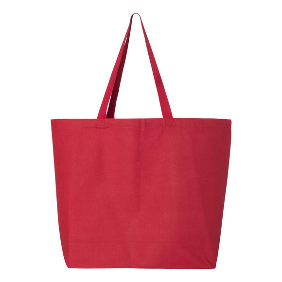 Q-Tees - 25L Jumbo Tote - Q600 - Red