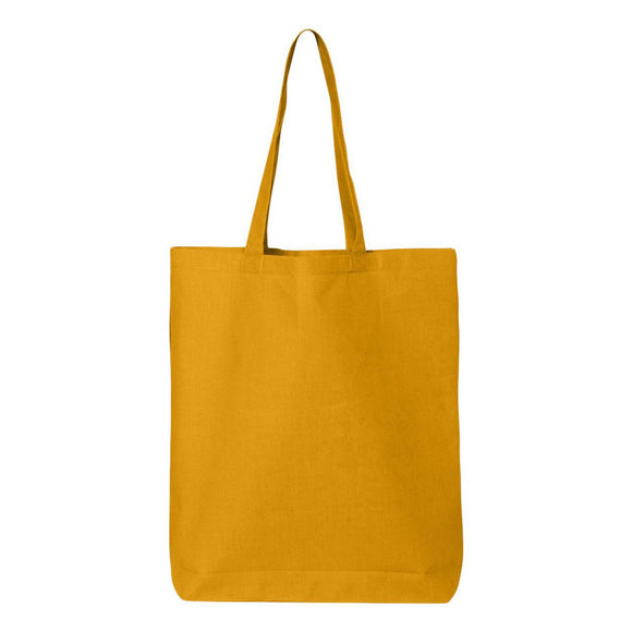 Q-Tees - 12L Economical Tote - QTBG - Gold