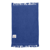 Q-Tees - Fringed Fingertip Towel - T100 - Royal