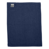 Q-Tees - Hemmed Fingertip Towel - T600 - Navy