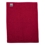 Q-Tees - Hemmed Fingertip Towel - T600 - Red