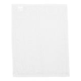 Q-Tees - Hemmed Fingertip Towel - T600 - White