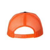 Richardson - Snapback Trucker Cap - 112 - Navy/ Orange