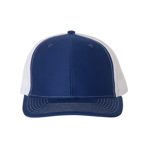 Richardson - Snapback Trucker Cap - 112 - Royal/ White