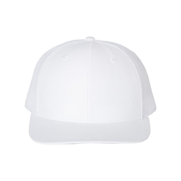 Richardson - Snapback Trucker Cap - 112 - White