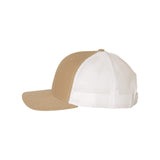 Richardson - Snapback Trucker Cap - 112 - Khaki/ White