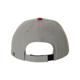 Richardson - Surge Adjustable Cap - 514 - Grey/ Red