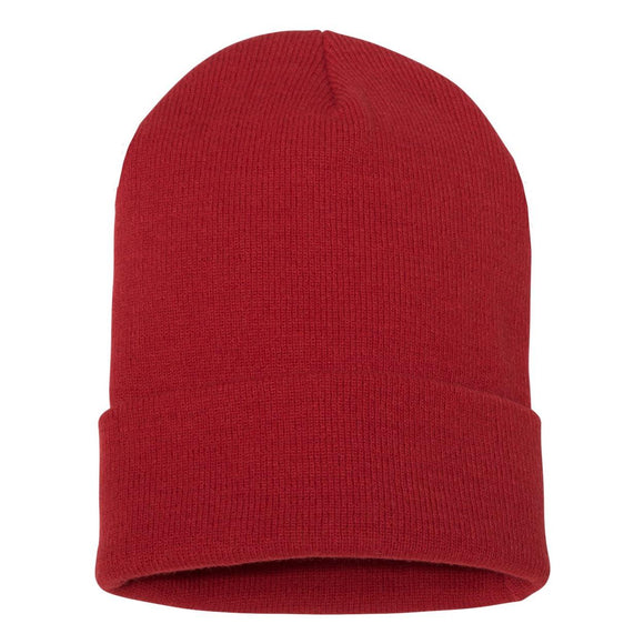 YP Classics - Cuffed Beanie - 1501KC - Red