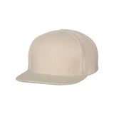 YP Classics - Melton Wool Blend Snapback Cap - 6689 - Natural