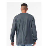 BELLA + CANVAS - Unisex Jersey Long Sleeve Tee - 3501 - Steel Blue