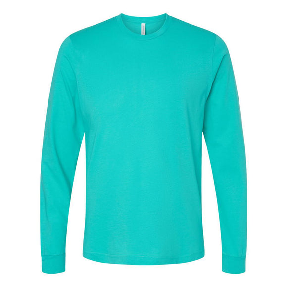BELLA + CANVAS - Unisex Jersey Long Sleeve Tee - 3501 - Teal