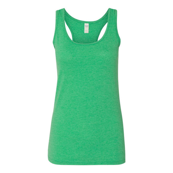 Gildan - Softstyle® Women’s Racerback Tank Top - 645R2L - Heather Irish Green