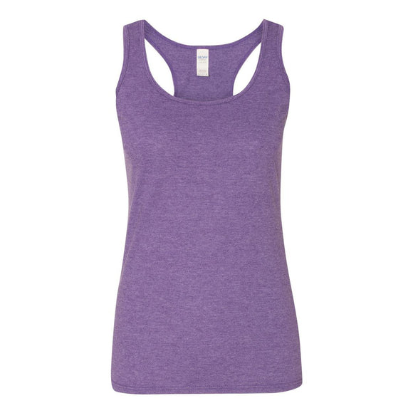 Gildan - Softstyle® Women’s Racerback Tank Top - 645R2L - Heather Purple