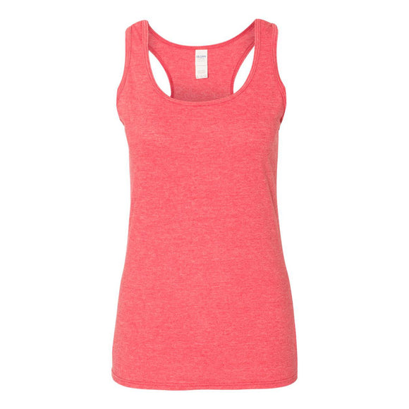 Gildan - Softstyle® Women’s Racerback Tank Top - 645R2L - Heather Red