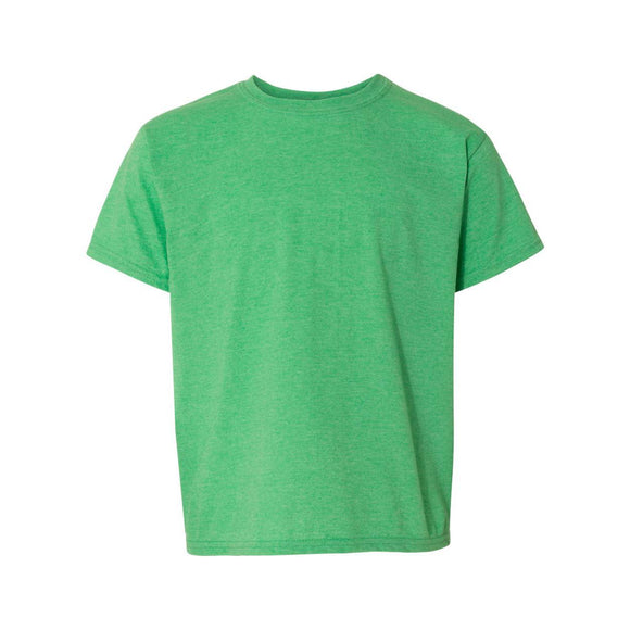 Gildan - Softstyle® Youth T-Shirt - 64500B - Heather Irish Green