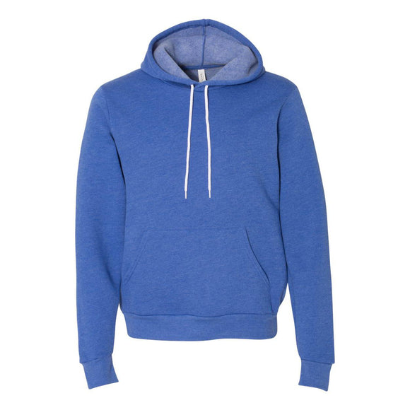 BELLA + CANVAS - Sponge Fleece Hoodie - 3719 - Heather True Royal