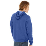 BELLA + CANVAS - Unisex Sponge Fleece Hoodie Sweatshirt - 3719 - Heather True Royal