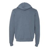 BELLA + CANVAS - Unisex Sponge Fleece Full-Zip Hoodie Sweatshirt - 3739 - Heather Slate