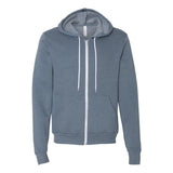 BELLA + CANVAS - Unisex Sponge Fleece Full-Zip Hoodie Sweatshirt - 3739 - Heather Slate