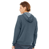 BELLA + CANVAS - Unisex Sponge Fleece Full-Zip Hoodie Sweatshirt - 3739 - Heather Slate