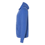 BELLA + CANVAS - Unisex Sponge Fleece Full-Zip Hoodie Sweatshirt - 3739 - Heather True Royal