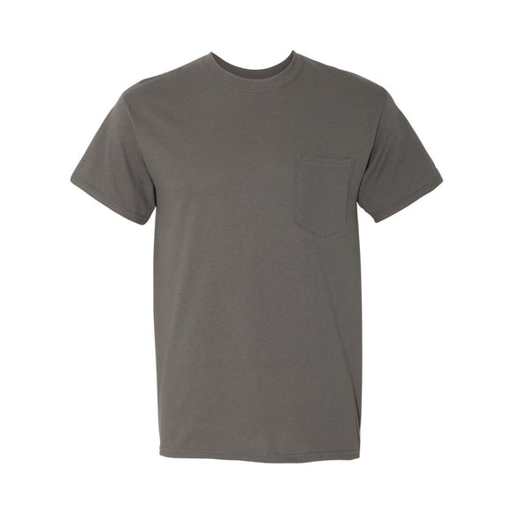 Gildan - Heavy Cotton™ Pocket T-Shirt - 5300 - Charcoal