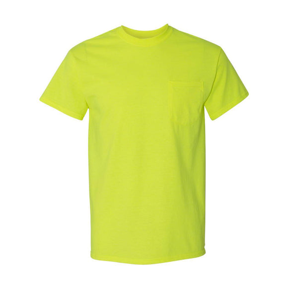 Gildan - Heavy Cotton™ Pocket T-Shirt - 5300 - Safety Green