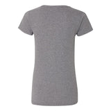 Gildan - Women's Heavy Cotton™ V-Neck T-Shirt - 5V00L - Graphite Heather