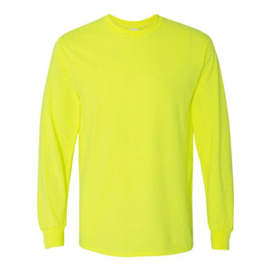 Gildan - Heavy Cotton™ Long Sleeve T-Shirt - 5400 - Safety Green