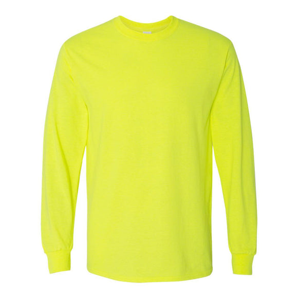 Gildan - Unisex Heavy Cotton™ Long Sleeve T-Shirt - 5400 - Safety Green