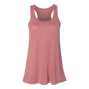 BELLA + CANVAS - Women's Flowy Racerback Tank - 8800 - Mauve