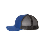 Richardson - Snapback Trucker Cap - 112 - Royal/ Black