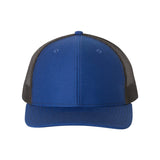 Richardson - Snapback Trucker Cap - 112 - Royal/ Black