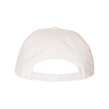 YP Classics - Premium Flat Bill Snapback Cap - 6089M - White