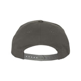 YP Classics - Lightly-Structured Five-Panel Snapback Cap - 6502 - Charcoal