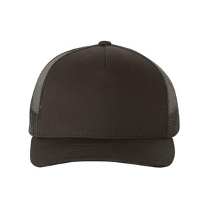 YP Classics - Five-Panel Retro Trucker Cap - 6506 - Black