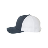 YP Classics - Five-Panel Retro Trucker Cap - 6506 - Navy/ White