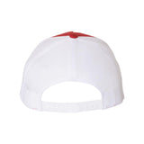 YP Classics - Five-Panel Retro Trucker Cap - 6506 - Red/ White