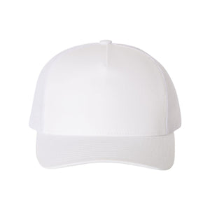 YP Classics - Five-Panel Retro Trucker Cap - 6506 - White