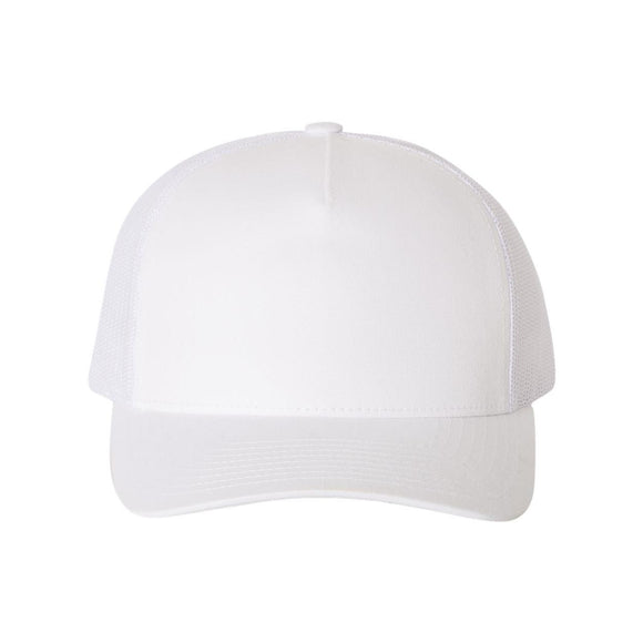 YP Classics - Five-Panel Retro Trucker Cap - 6506 - White