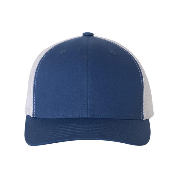 YP Classics - Retro Trucker Cap - 6606 - Royal/ White