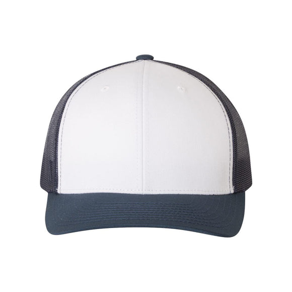 YP Classics - Retro Trucker Cap - 6606 - Navy/ White/ Navy