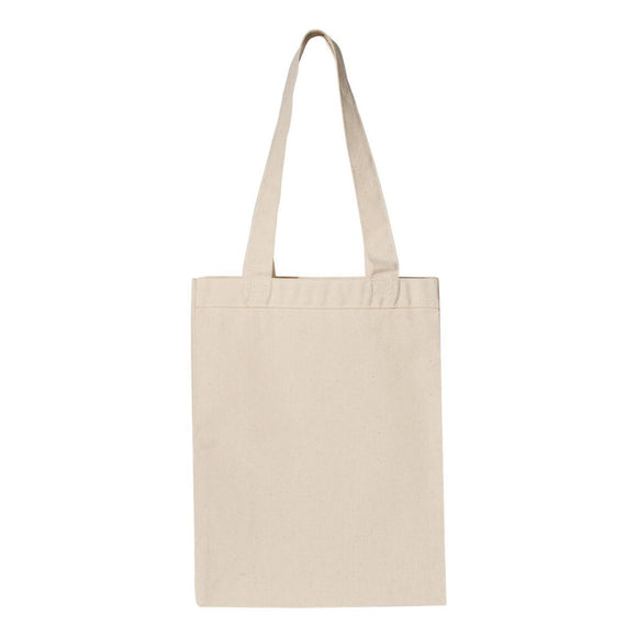 Q-Tees - 12L Gussetted Shopping Bag - Q1000 - Natural